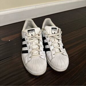Adidas White and Black Sneakers